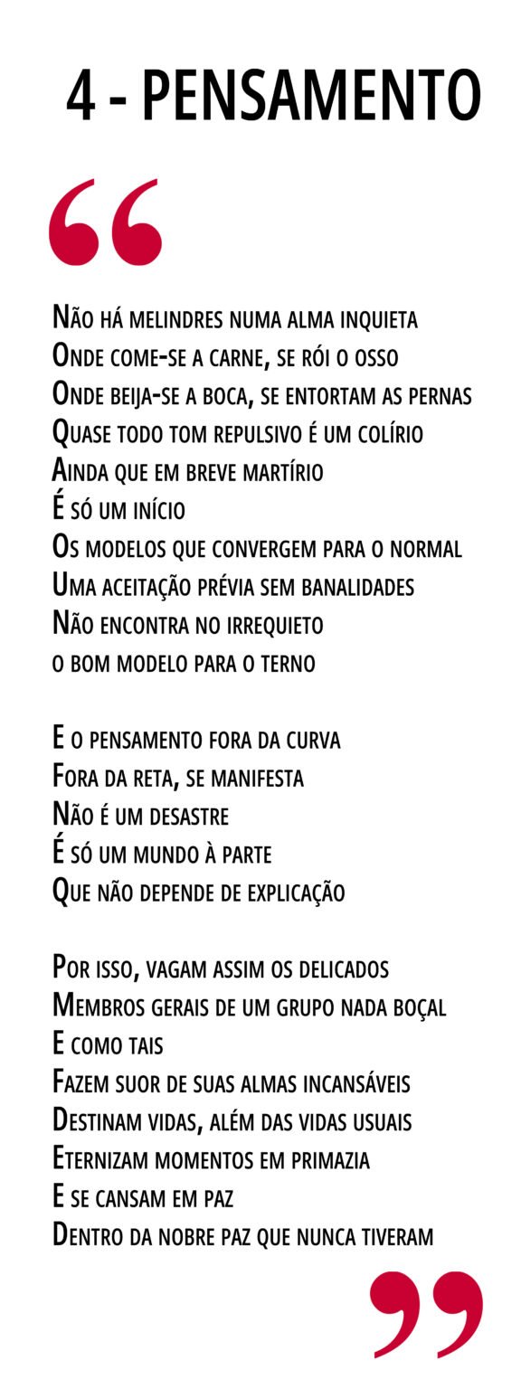 4 - Pensamento 4 - Pensamento
